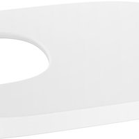 Capac bideu Roca Beyond cu inchidere lenta  alb mat, Roca