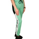 Pantaloni turquoise KEEP UP pentru dama - cod 41172, 