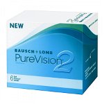 Pure Vision 2HD lunare 6 lentile/cutie, Bausch & Lomb
