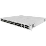 Switch MIKROTIK CRS354-48P-4S+2Q+RM L5 48x 1GbE ports PoE 4x 10GbE SFP+ 2x 40Gbps QSFP+ 1U Rack mount