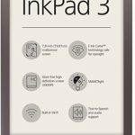 E-book Reader PocketBook Inkpad 3 Dark Brown, PocketBook
