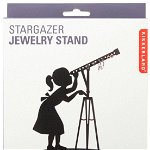 Suport pentru bijuterii - Black stargazer jewelry stand
