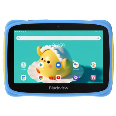 Blackview Tableta Blackview Tab 3 Kids, Procesor Spreadtrum SC7731 Quad-Core, Ecran IPS 7, 2GB RAM, 32GB Flash, 2 MP, Wi-Fi, Android 13, Albastru, Blackview