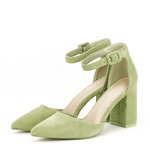 Pantofi eleganti verde fistic Olivia 02, SOFILINE