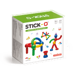 Clicstoys - Set de constructie Magnetic De baza , Stick-O , 20 piese