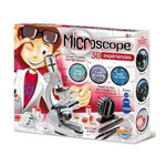 Microscop Kit 30 Experimente, +8 ani, Buki