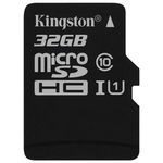 Card de memorie Kingston MicroSDXC 32GB Class 10 Canvas Select 80R Class 10 UHS I, Nova Line M.D.M.