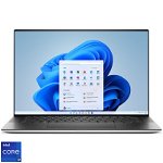 15.6'' XPS 15 9530, 3.5K InfinityEdge OLED Touch, Procesor Intel Core i9-13900H (24M Cache, up to 5.40 GHz), 32GB DDR5, 1TB SSD, GeForce RTX 4070 8GB, Win 11 Pro, Platinum Silver, 3Yr BOS, Dell