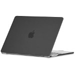 Husa Tech-Protect Smartshell pentru Apple MacBook Air 13 M2/M3/2022-2024 Negru Mat