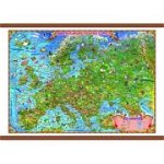 Harta Europei pentru copii 1400x1000mm