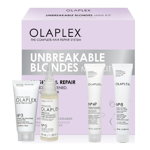 Olaplex Kit de intretinere pentru parul blond Unbreakable Blondes Mini Kit 110ml, Olaplex