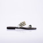 Papuci cu talpa joasa si aplicatii pentru femei 23HAT15259, FARA BRAND