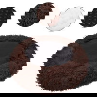 Culcus moale, pentru caine/pisica, maro, 50 cm, Springos