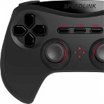 Gamepad SpeedLink Strike NX Wireless pentru PC, black
