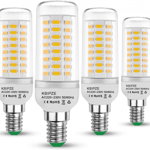 Set de 4 becuri LED E 14 Ksipze, 10 W, 800 lm, AC 220-230 V, 30 x 104 mm, 