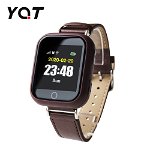 Ceas Smartwatch Pentru Adulti / Varstnici YQT Q60 cu Functie Telefon Localizare GPS Monitorizare ritm cardiac Maro yqt-q60-maro
