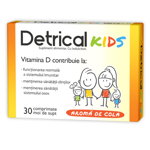 Detrical Kids cu aroma de cola D3, 400UI, 30cpr - Zdrovit, Zdrovit