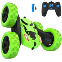 Masina cu telecomanda RC pentru copii Pitikot®, cascadorie, drift cu rotire la 360 grade si rasturnari de 180 grade, rapida, 4WD, Rock Crawler, off-road, controlate prin radio, Galben, Pitikot®