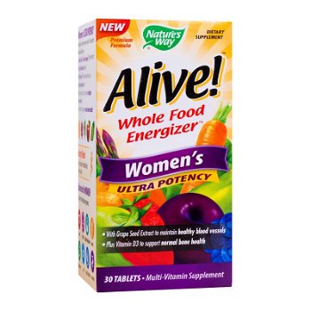 Secom Alive! Women's Ultra Potency 30 tablete, Nature's Way, SUA
