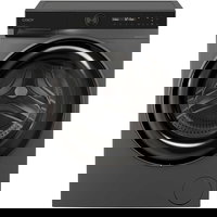 Masina de spalat rufe Candy ProWash 700 slim BS 49SB8G-S, 9 kg, 1400 RPM, 16 programe, Motor Inverter, Steam, LCD Touch display, Soft Drum, Dual Spray, Programe rapide de spalare, Wifi, Clasa A (Antracit), Candy