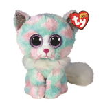 Plus Ty Beanie Boos - Opal Pisicuta Pastel, 24 cm