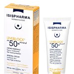 Crema cu protectie solara Mineral SPF50+ UVEBLOCK, 40ml, Isis Pharma, Isis Pharma
