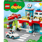 LEGO DUPLO - Garaj si spalatorie de masini 10948, 112 piese, Lego