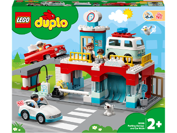 LEGO DUPLO Town Garaj si spalatorie de masini 10948