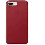 Husa Apple iPhone 8 Plus Leather Case (PRODUCT) RED
