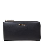 Portofel Mare de Damă TOMMY HILFIGER - Tommy Jou Large Za Wallet AW0AW12083 C7H