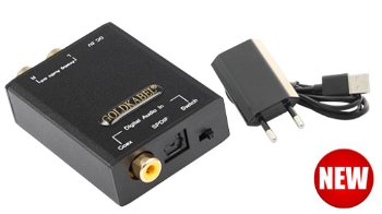 Convertor Digital/Analog (DAC) GoldKabel MKII 24 bit / 192 kHz, GoldKabel