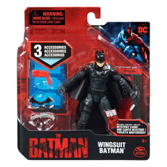 BATMAN FILM FIGURINA BATMAN IN COSTUM CU ARIPI 10CM, Batman