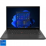 Laptop LENOVO ThinkPad T14 Gen 3, Intel Core i7-1260P pana la 4.7GHz, 14" WUXGA, 16GB, SSD 512GB, Intel Iris Xe, Windows 11 Pro, negru