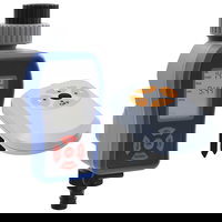 Programator irigatii vidaXL, Plastic, Multicolour, 3072412