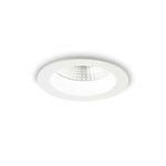 Spot LED Basic Fi Accent 193359, 10W, 1100lm, lumina neutra, IP20, alb, Ideal Lux