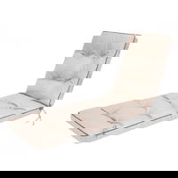 Perna pentru scaun de gradina din ecolen `Hugo`, Bej, 123x55 cm, HobbyDog, Hobbygarden