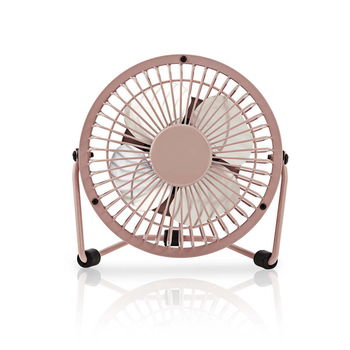 Ventilator de masa 10cm 2.5W roz Nedis VE-FNDK1PI10