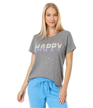 Imbracaminte Femei PJ Salvage Rainbow Room T-Shirt Heather Charcoal, P.J. Salvage