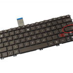 Tastatura maro Asus Eee PC X101H layout US fara rama enter mic