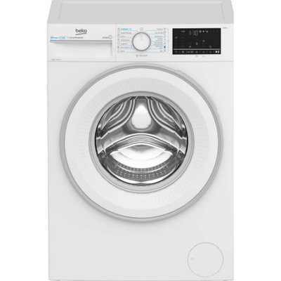 Masina de spalat rufe Beko B3WFU48415WWES, 8 kg, 1400 RPM, EnergySpin, SteamCure, AddXtra, ProSmart Inverter, Recycled Tub, Clasa A