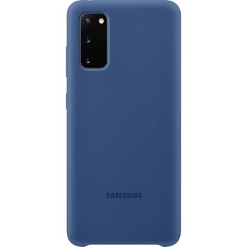 Husa Cover Silicon Samsung pentru Samsung Galaxy S20 Albastru, Samsung