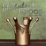 Fabulous Frogs - 2024 Square Wall Calendar, 