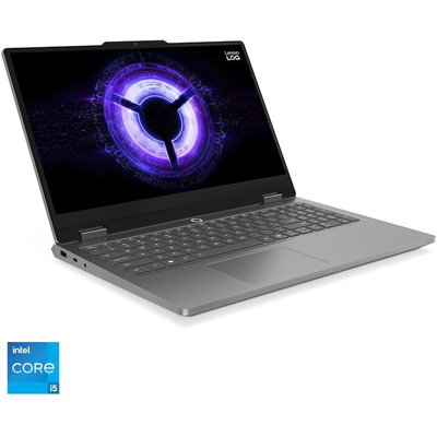 Laptop Lenovo LOQ Essential 15IRX11 Gaming 15.6 inch, Intel Core i5-13450HX pana la 4.6 GHz, 16GB RAM, 1TB SSD, NVIDIA GeForce RTX 5050 8GB, Fara sistem de operare, Luna Grey
