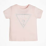 Tricou de bebe fetita roz GUESS