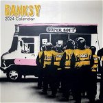 Banksy - 2024 Square Wall Calendar 