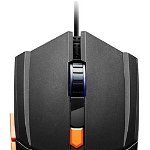 Mouse Gaming Canyon Vigil RGB USB Black Orange, Canyon