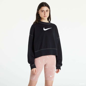 Nike Cropped Sweatshirt Black, Nike