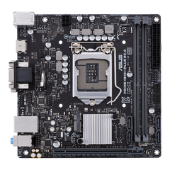 Placa de baza Asus PRIME H310I-PLUS R2.0, Socket 1151, mini-iTX, Shield, Cooler, Suporta CPU Gen 8 / 9, Second Hand