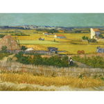 Tablou - reproducere 40x30 cm The Harvest, Vincent van Gogh – Fedkolor, Fedkolor
