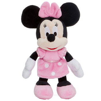 Jucarie de plus Minnie Mouse, 20 cm, AsCompany Disney
